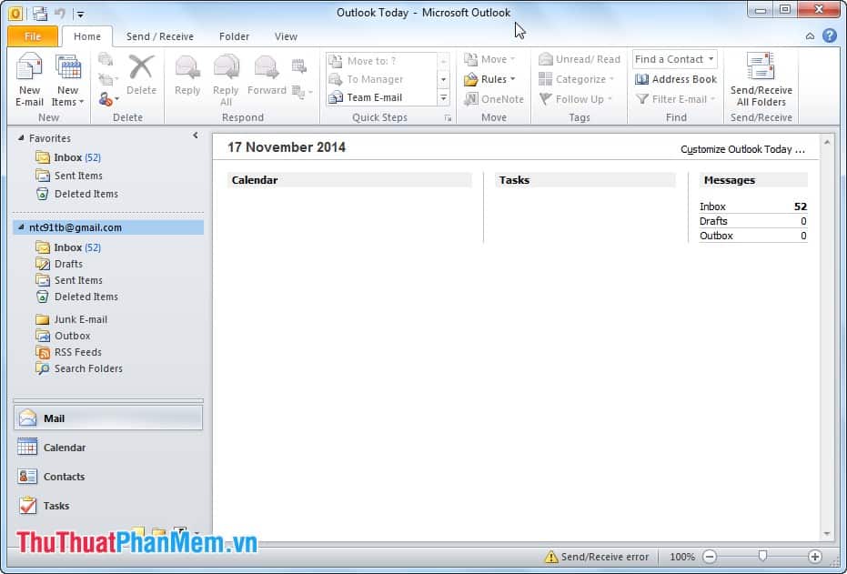Hướng dẫn cách cấu hình Gmail trên Outlook mới nhất
